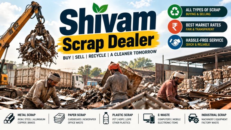 Looking for a Reliable Gurgaon Scrap Dealer? Here is How We Make Scrap Disposal Hassle-Free